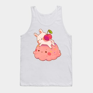 Bunny Ice Cream Sundae Tank Top